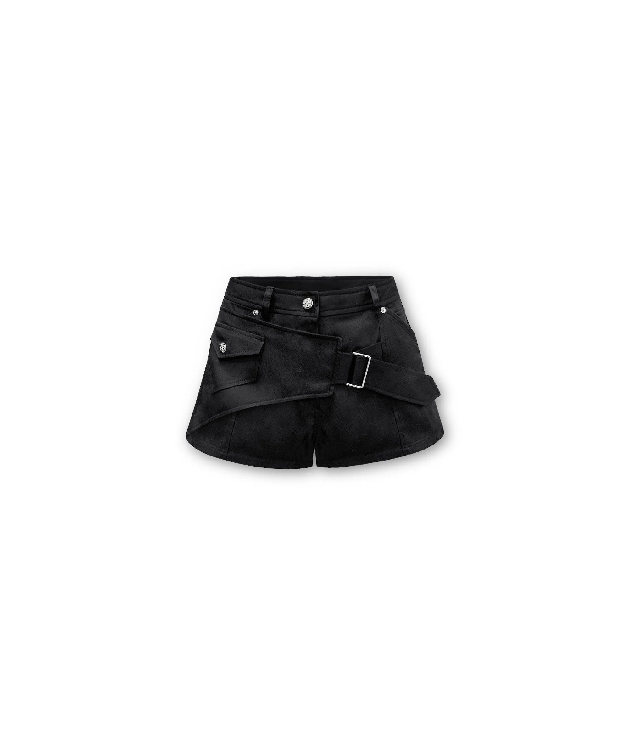 [0104OFFICIAL] SS 24 S/NO.9 BELTED DOBBY SHORTS