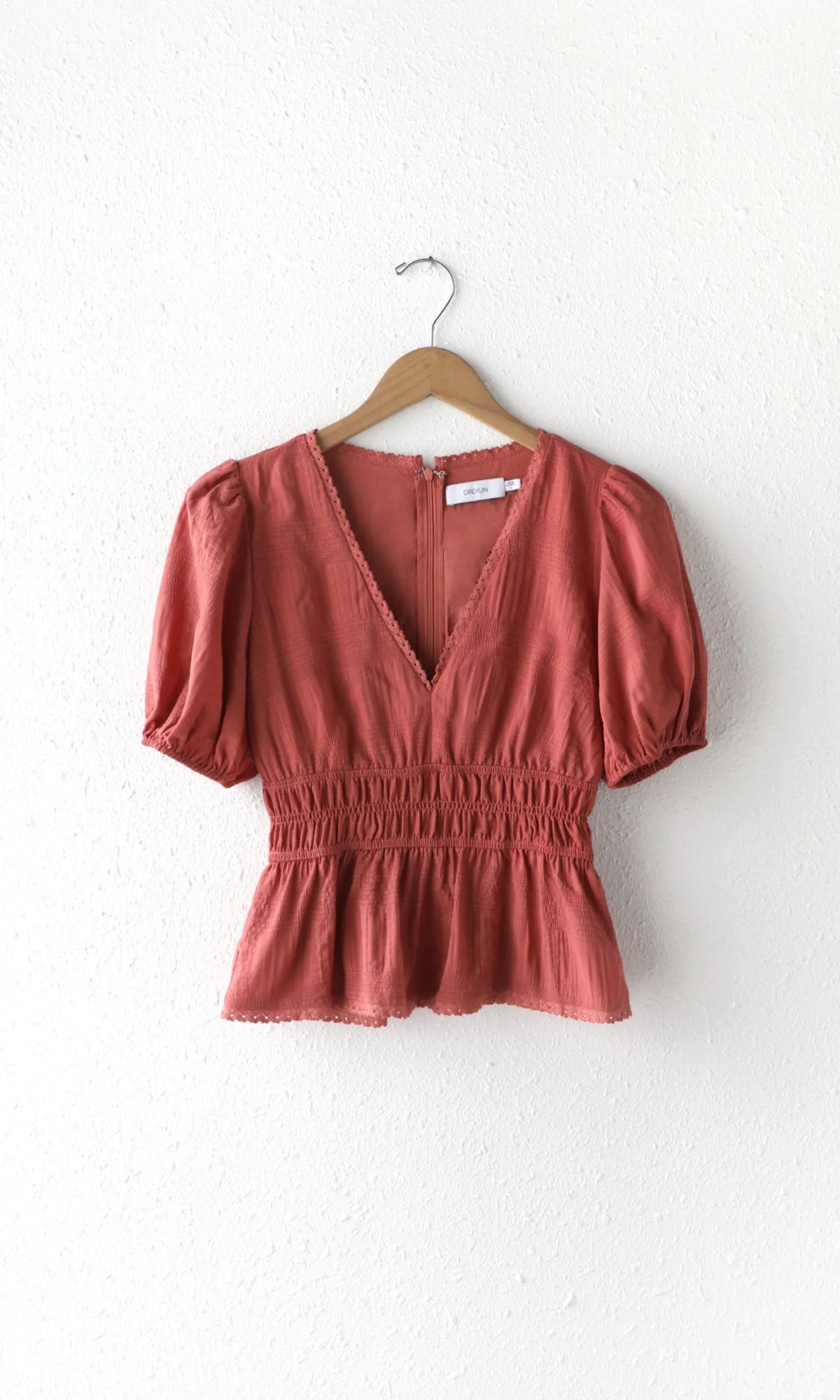 Allison Peplum Top