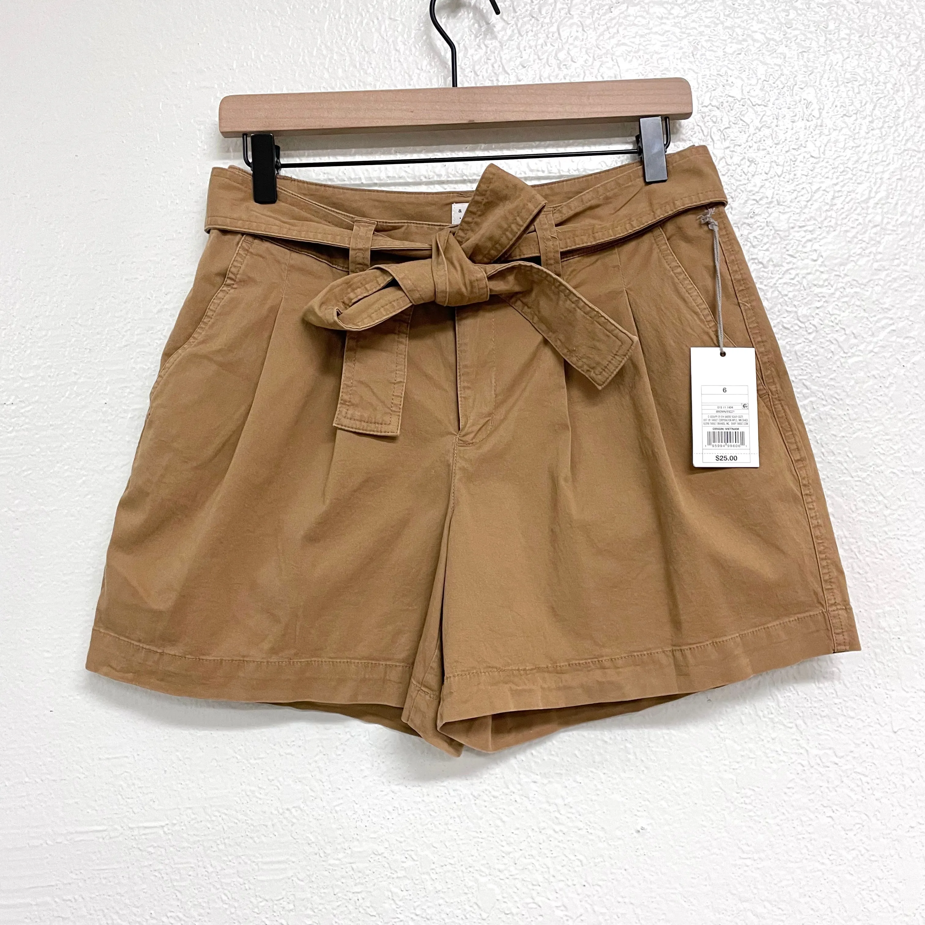 Belted Shorts