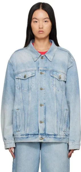 Blue 'The Denim Trucker Jacket' Denim Jacket