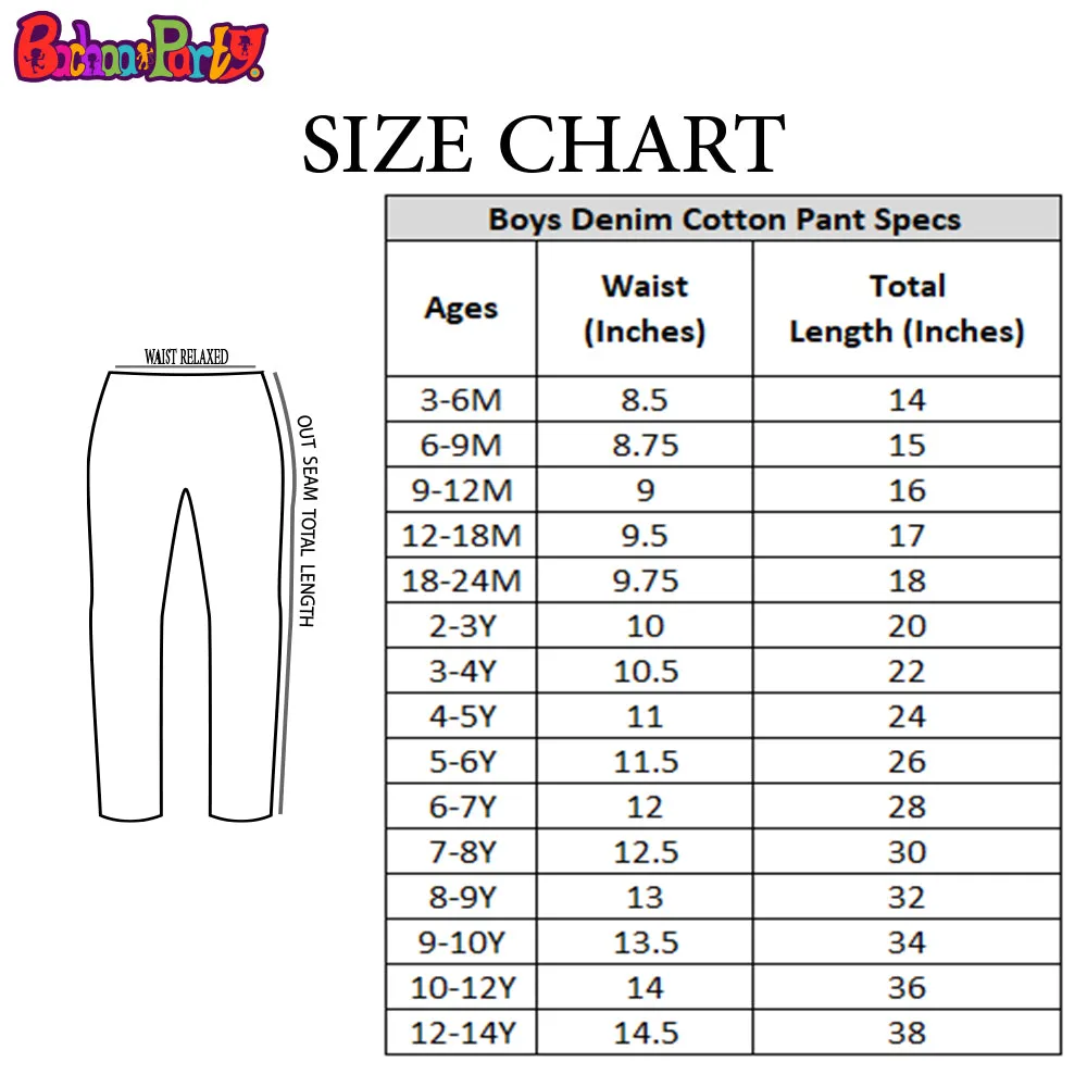 Boys Pant Denim Summer - Light Grey