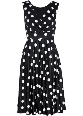 Bpc Selection Polka Dot Shirt Dress, Black