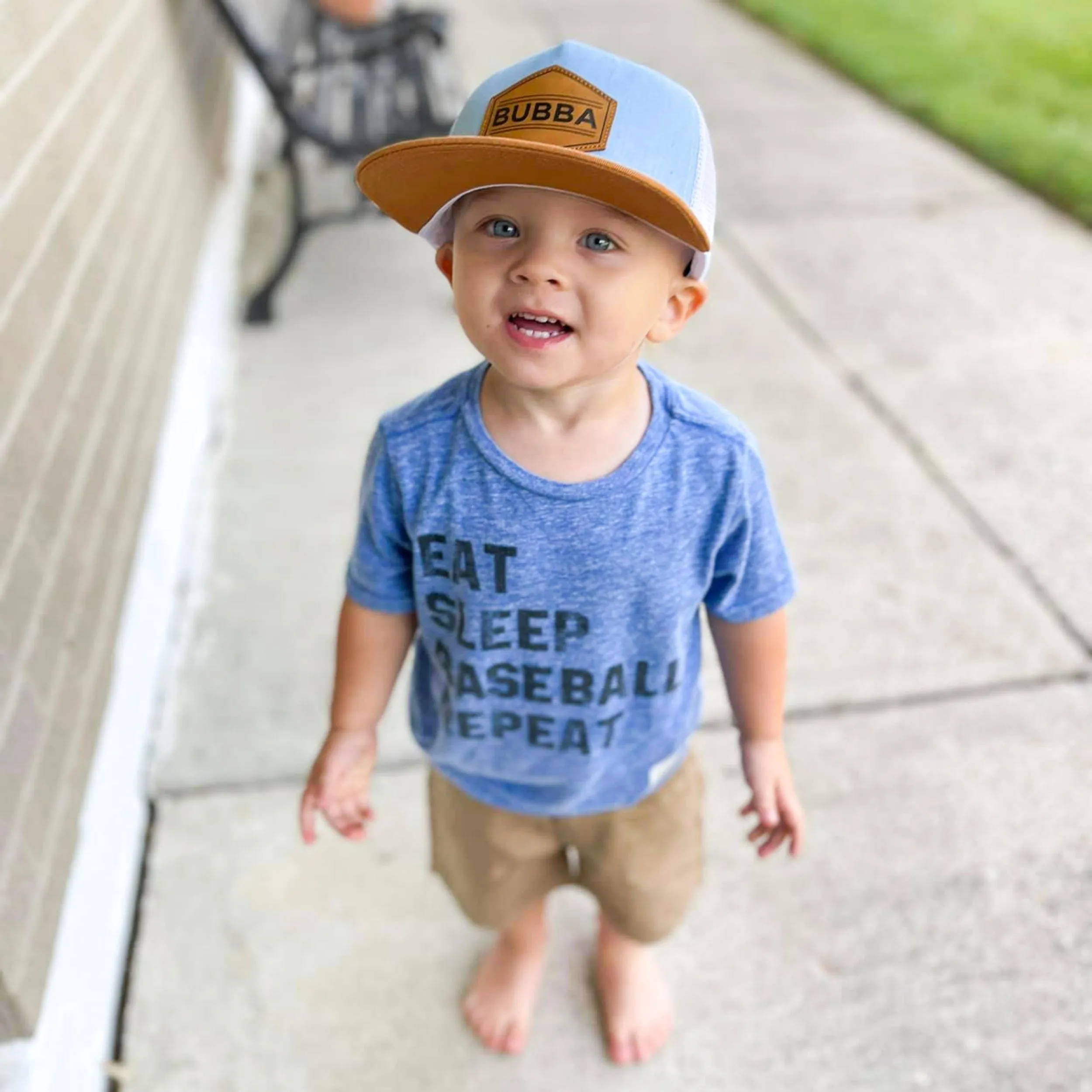 Bubba Baby Blue Trucker Hat