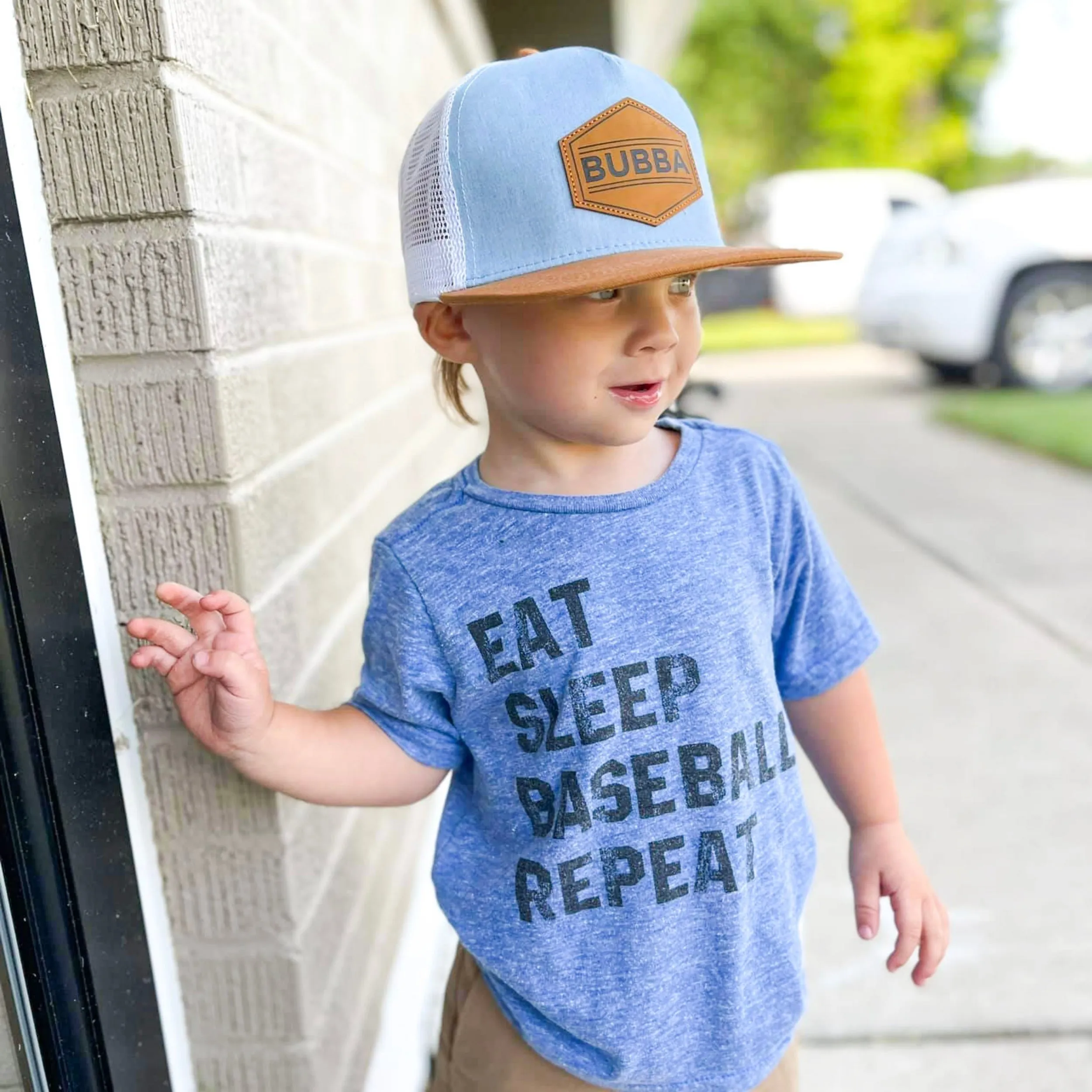 Bubba Baby Blue Trucker Hat