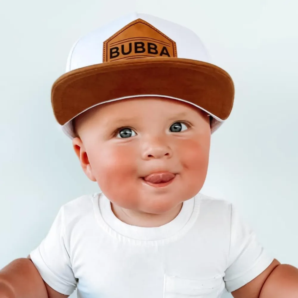 Bubba White Kids Trucker Hat