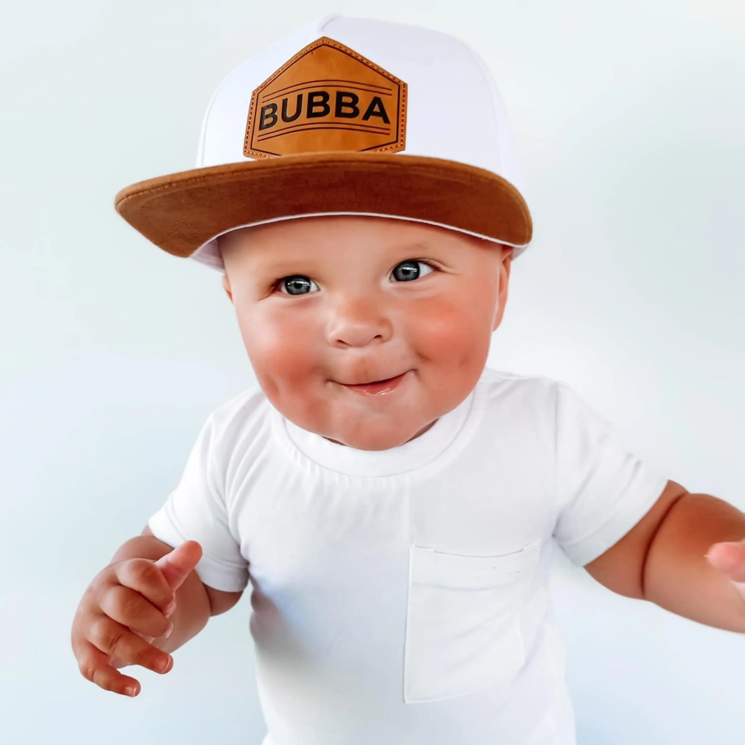 Bubba White Kids Trucker Hat