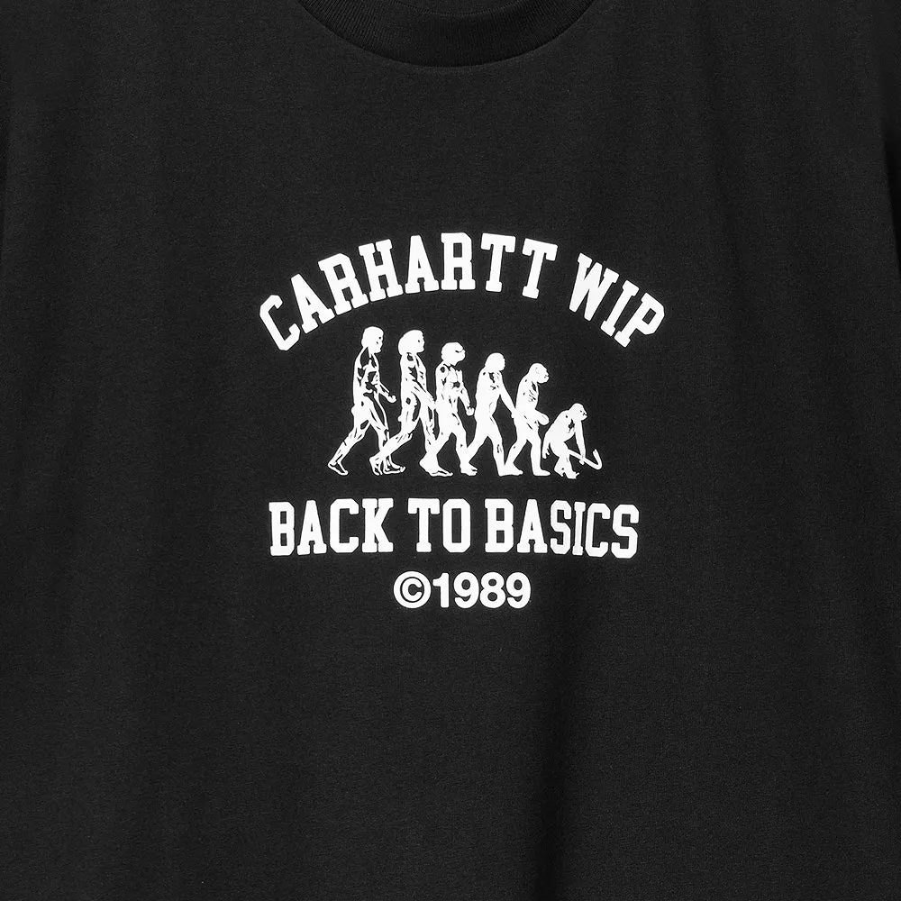 CARHARTT WIP S/S BASICS T-SHIRT // BLACK/WHITE