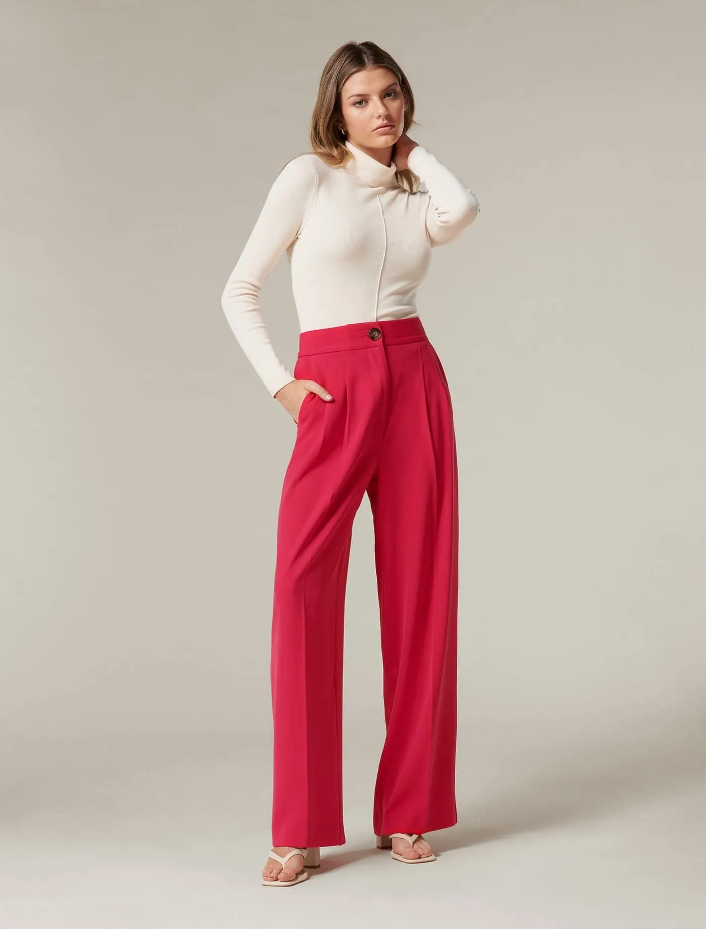 Eileen Tailored Wide Leg Pants