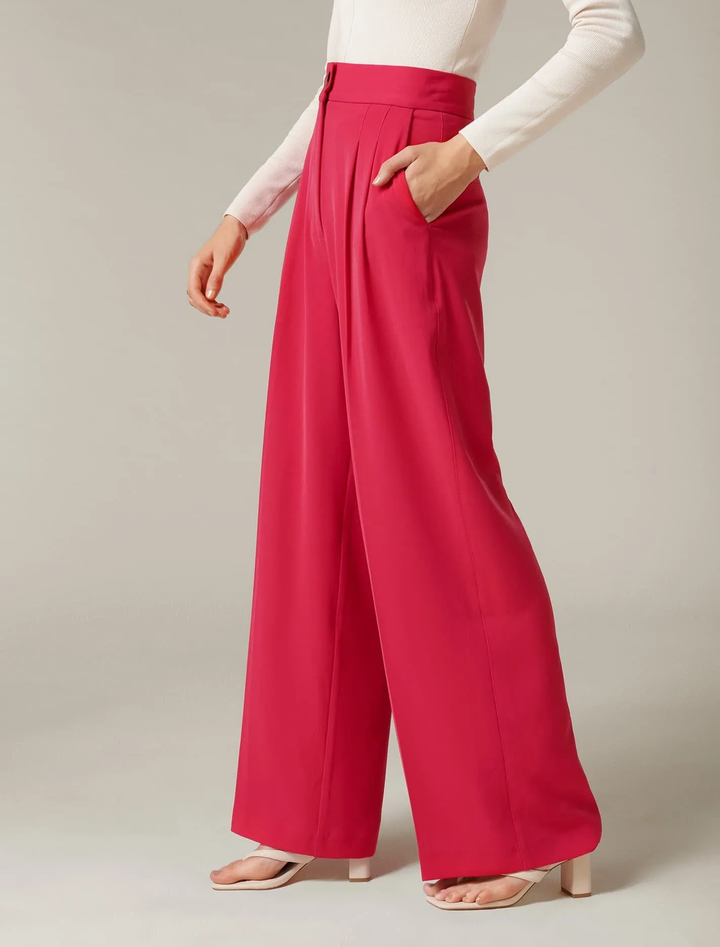 Eileen Tailored Wide Leg Pants