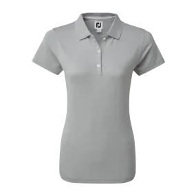 FootJoy Women's Pique Solid Polo - Grey