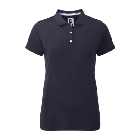 FootJoy Women's Pique Solid Polo - Navy