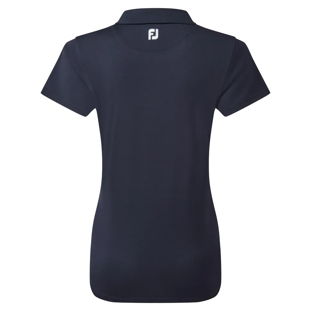 FootJoy Women's Pique Solid Polo - Navy