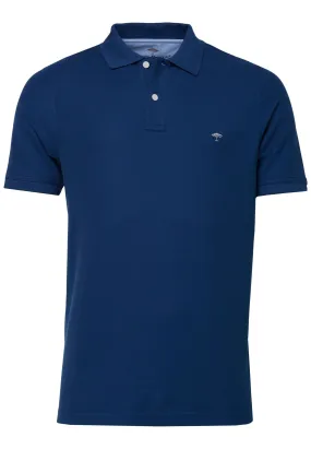 FYNCH HATTON Pique Polo Shirt - Men's Supima Cotton – Midnight