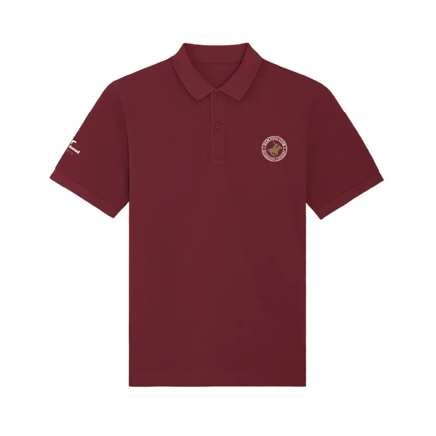 Ham Polo Burgundy Polo Shirt