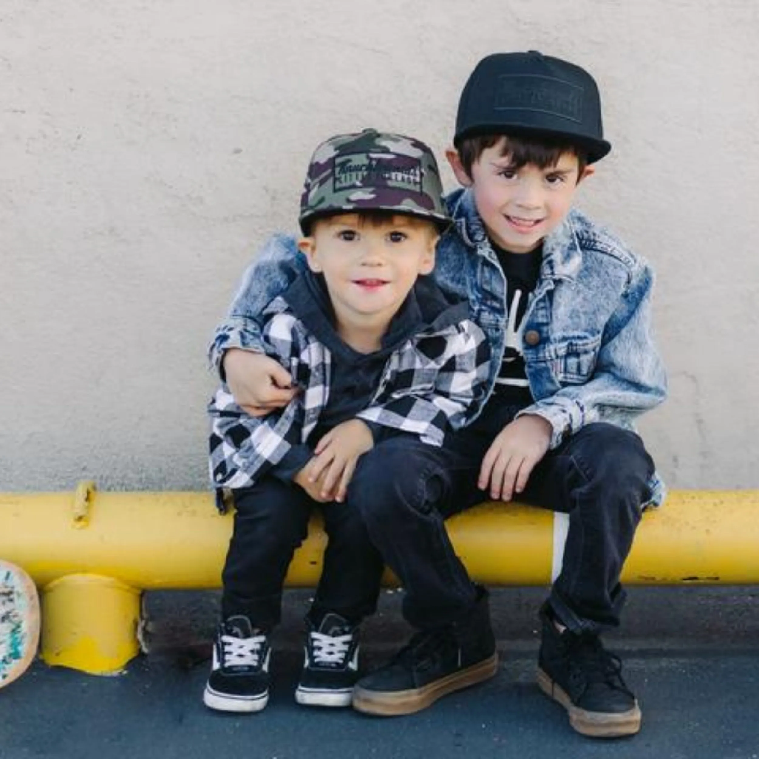 Hunter Black Kids Trucker Hat