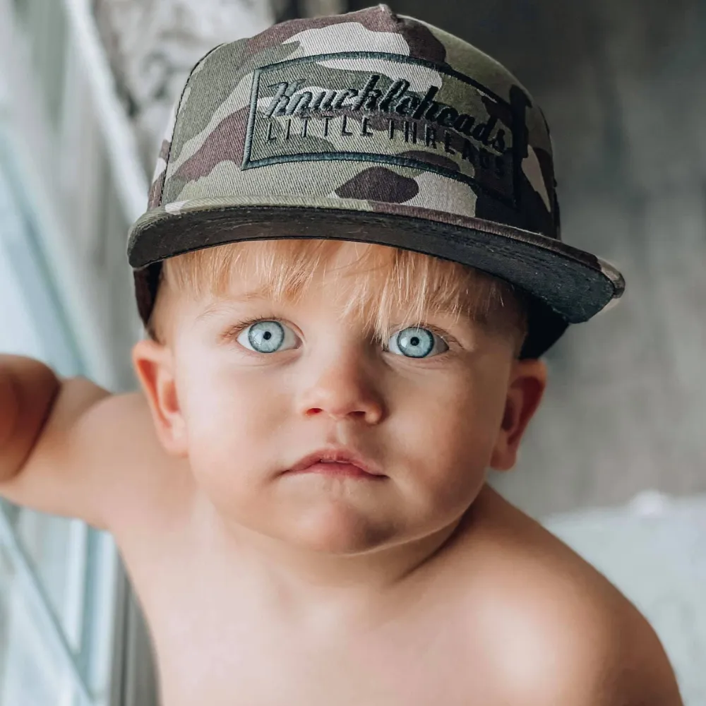 Hunter Black Kids Trucker Hat