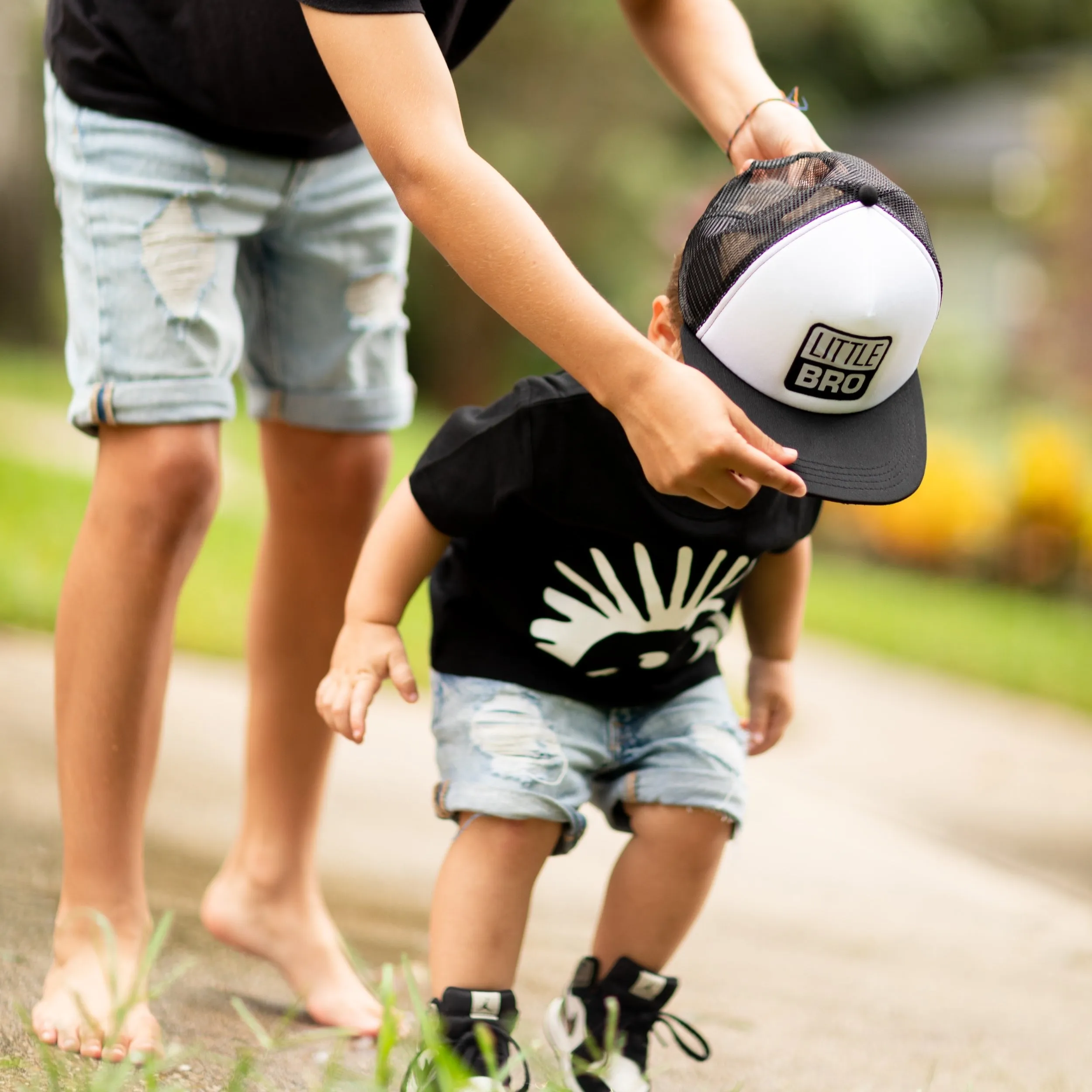 Little Bro Kids Trucker Hat