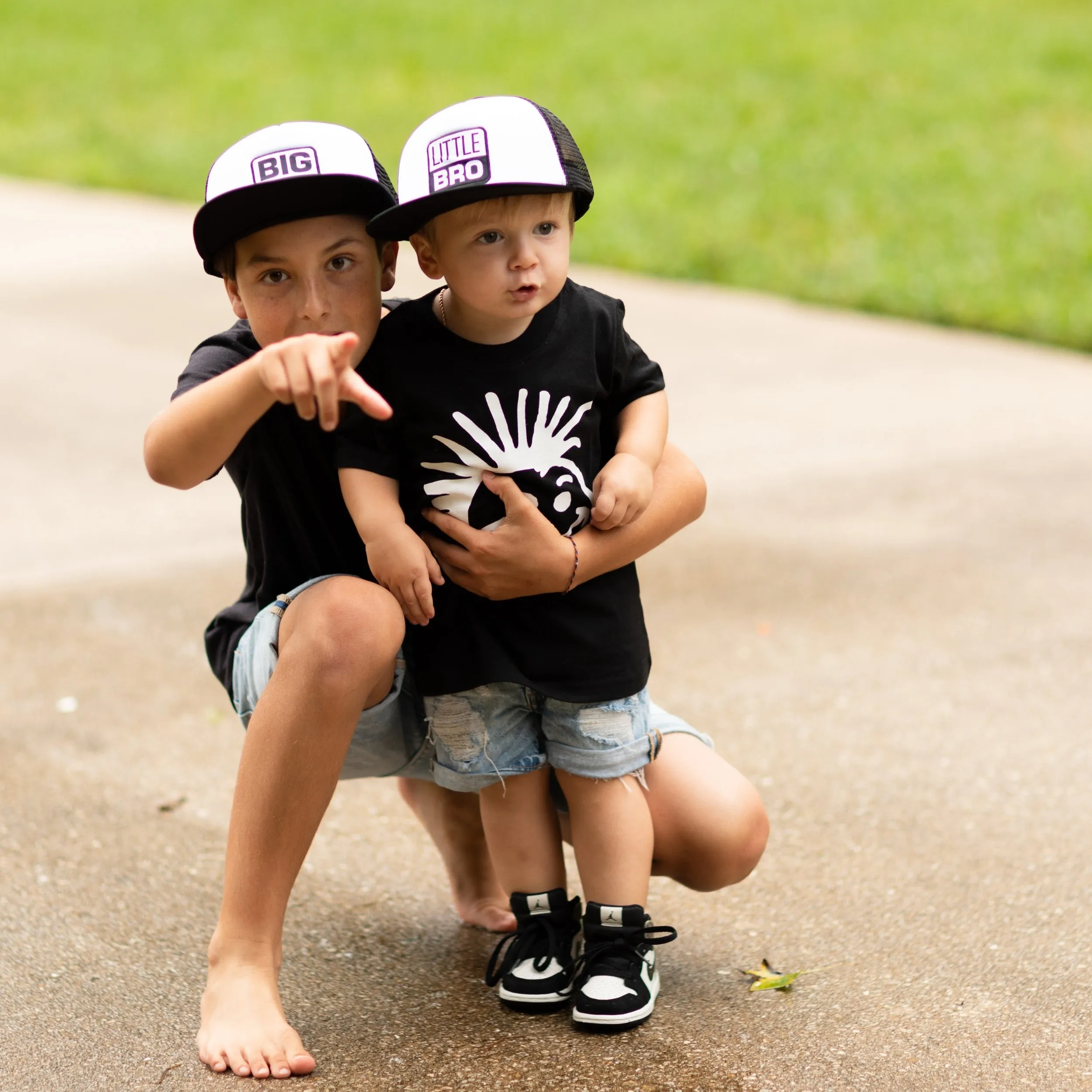 Little Bro Kids Trucker Hat