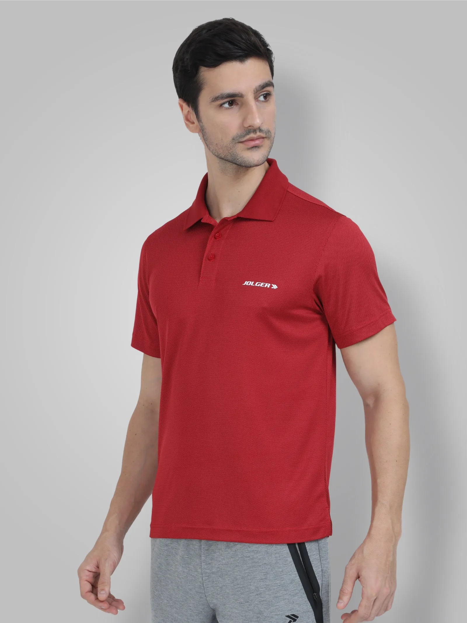 Men's Wrinkle Free Polo T-Shirt