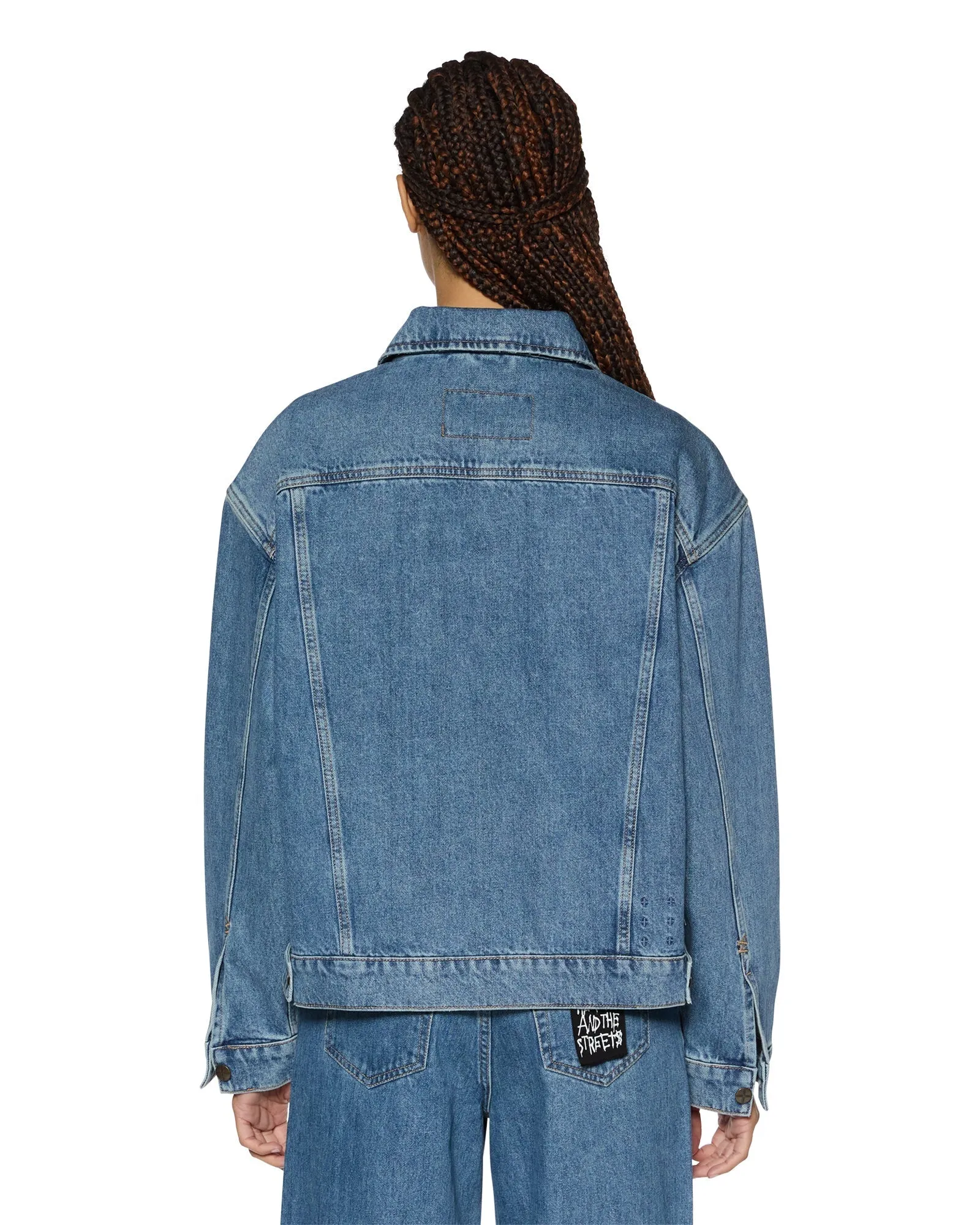 Oversized Denim Jacket | Heritage Blue