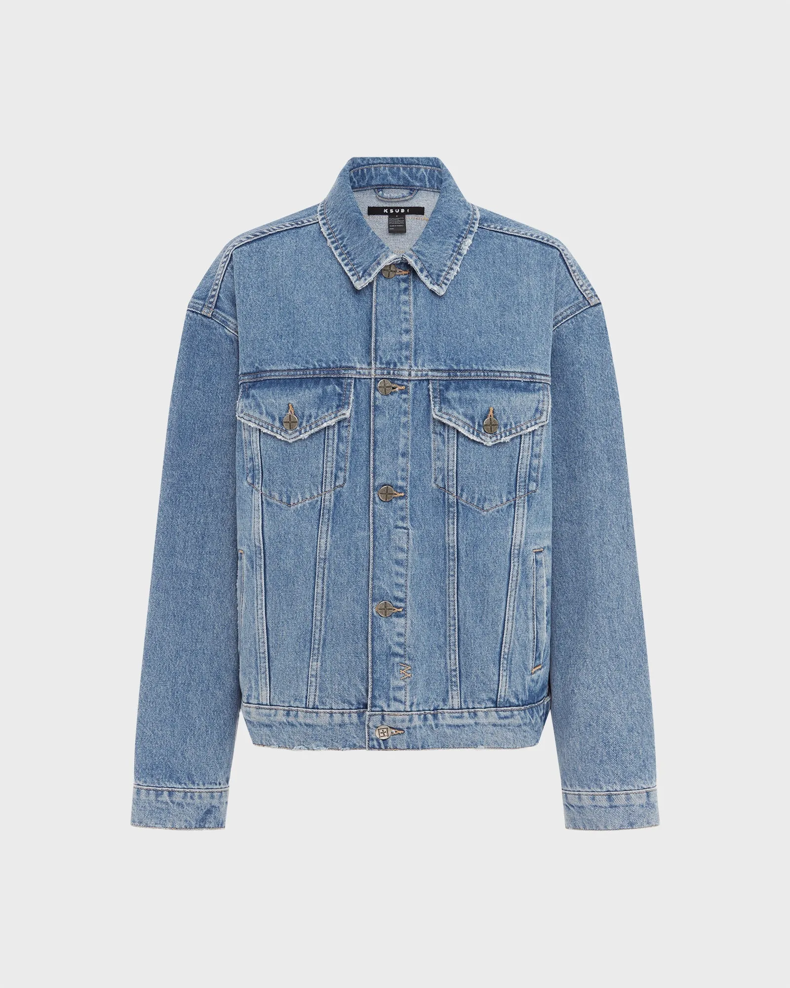 Oversized Denim Jacket | Heritage Blue