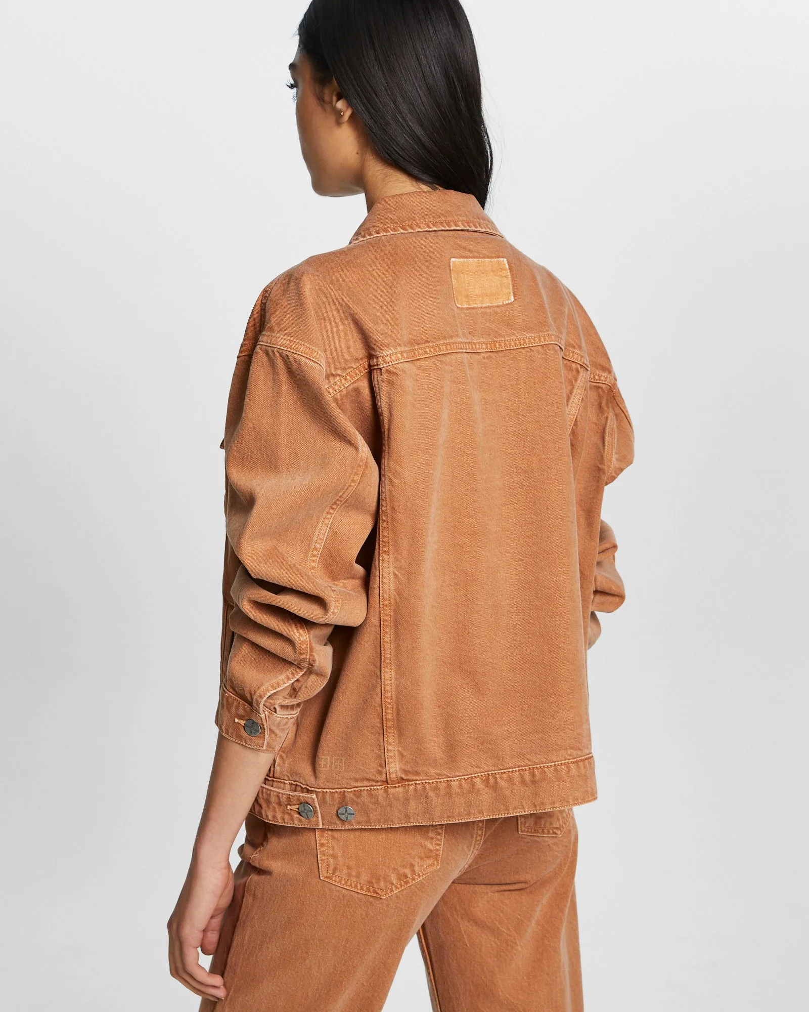 OVERSIZED JACKET BROWN SUGAR