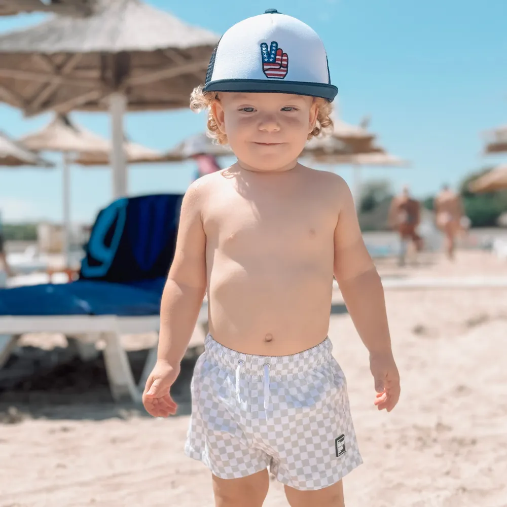 Peace I Infant  Beach Summer Sun Hat