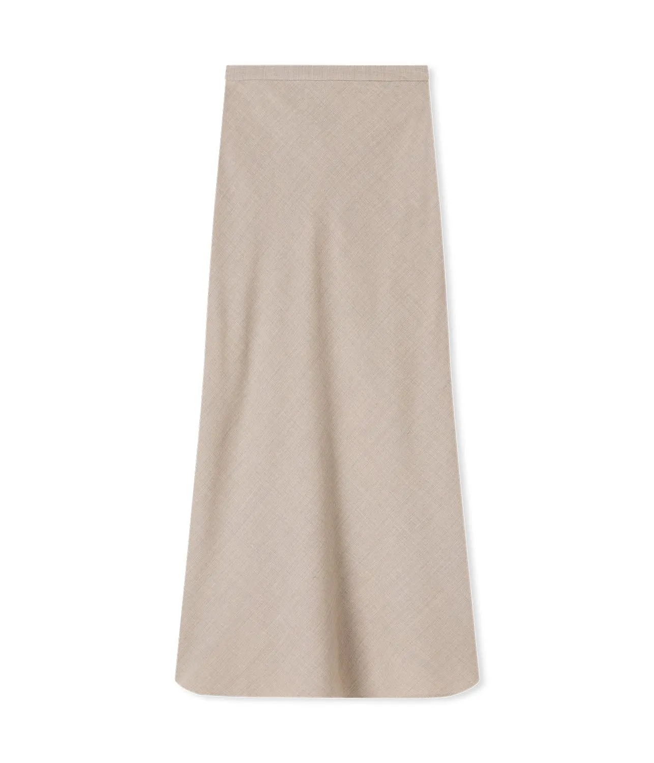 RIVA BIAS SKIRT- ALMOND