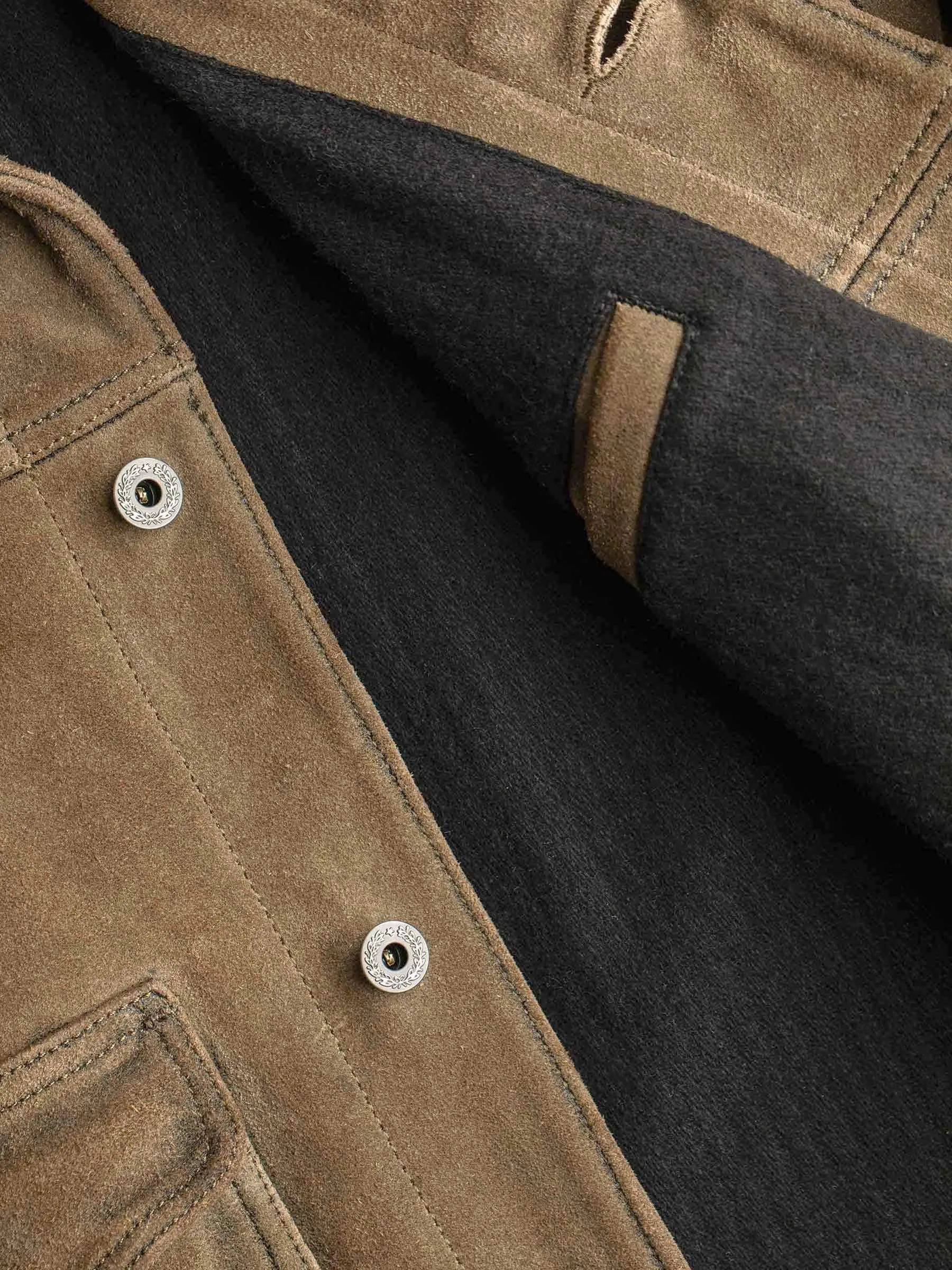 Saddle Vintage Suede Interstate Jacket