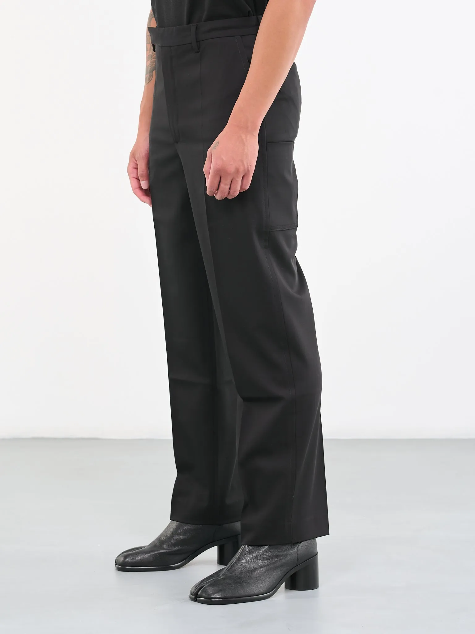 Tailored Trousers (DDMPL0001-METEORITE-BLACK)