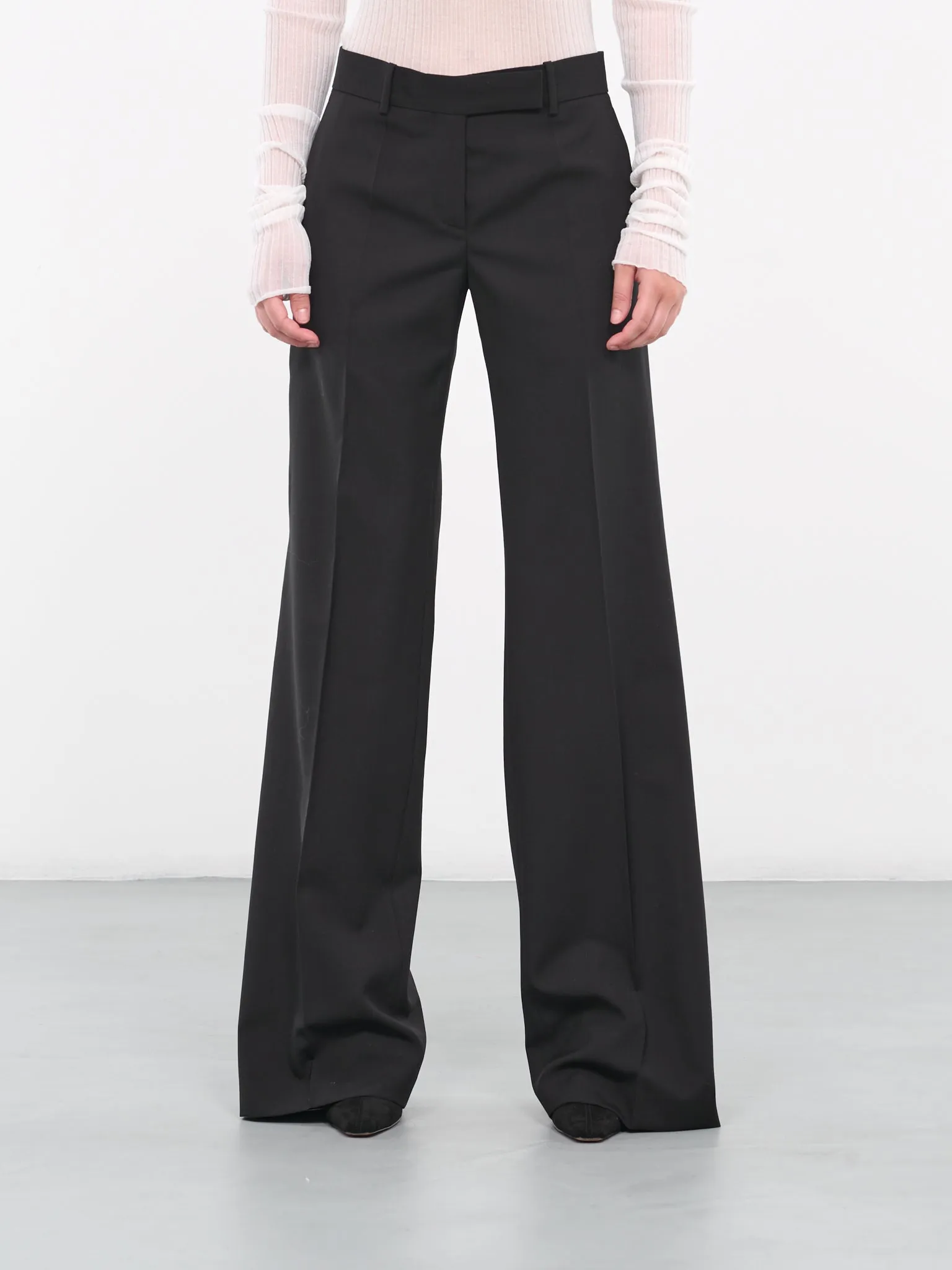 Tailored Trousers (Q316WV-BLACK)