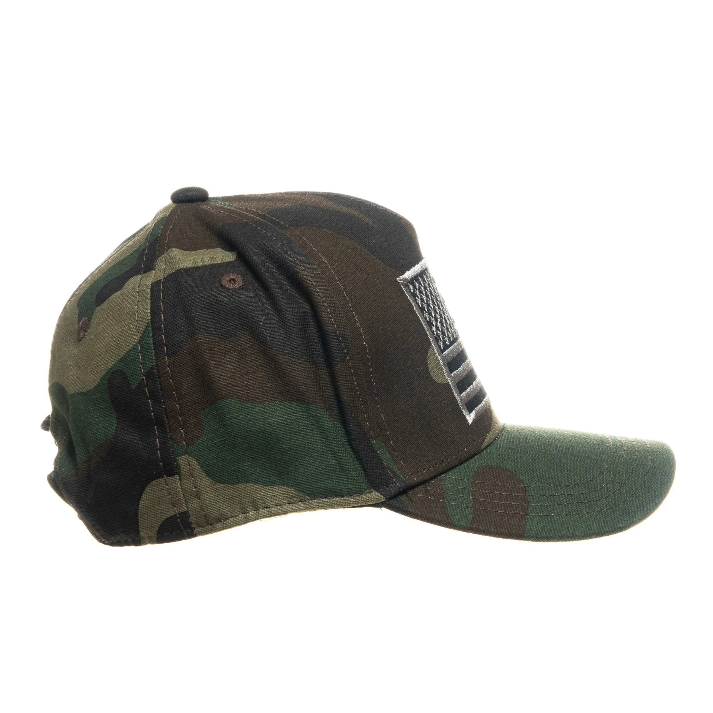 USA Camo Flag Kids Trucker Hat