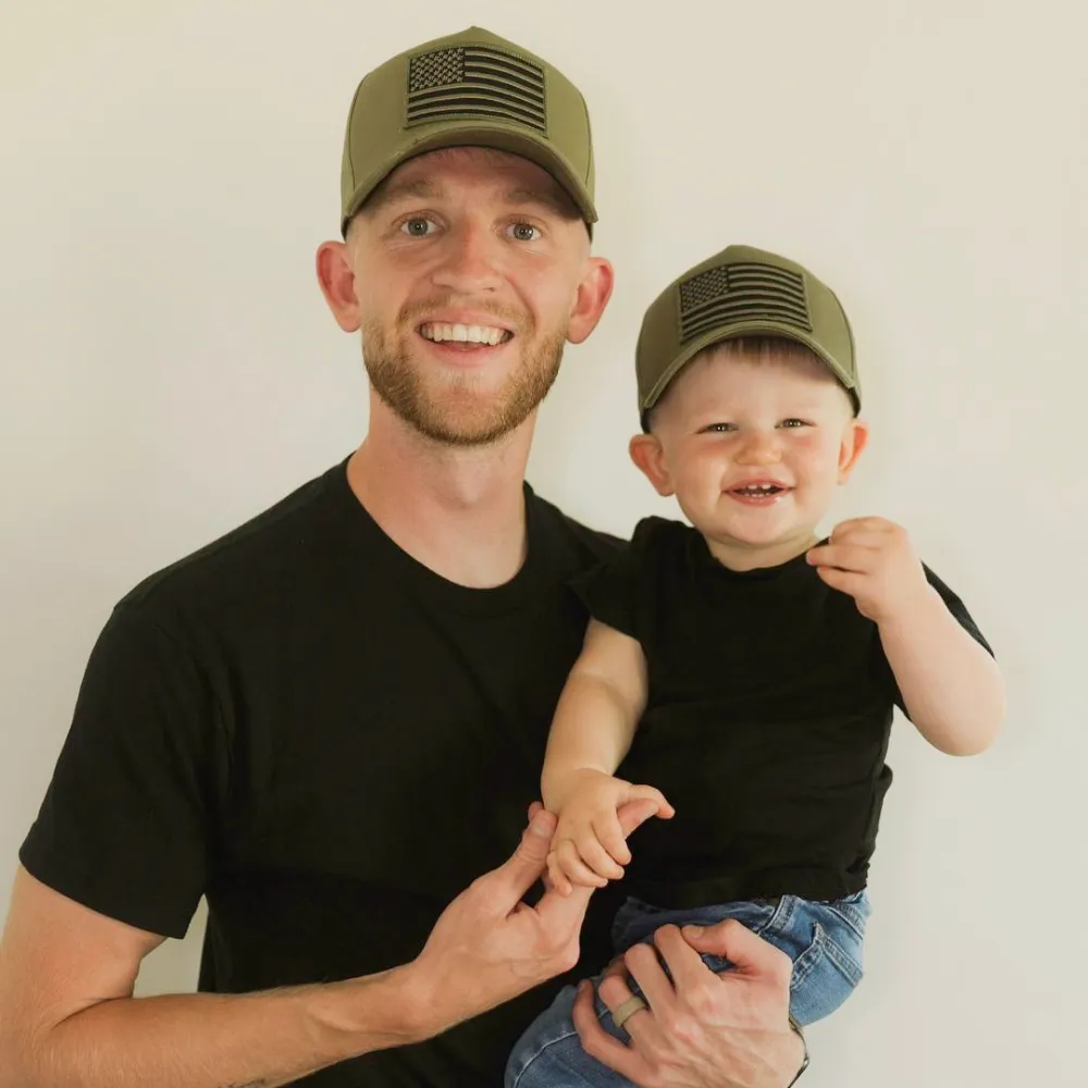 USA Oath Flag Trucker Hat